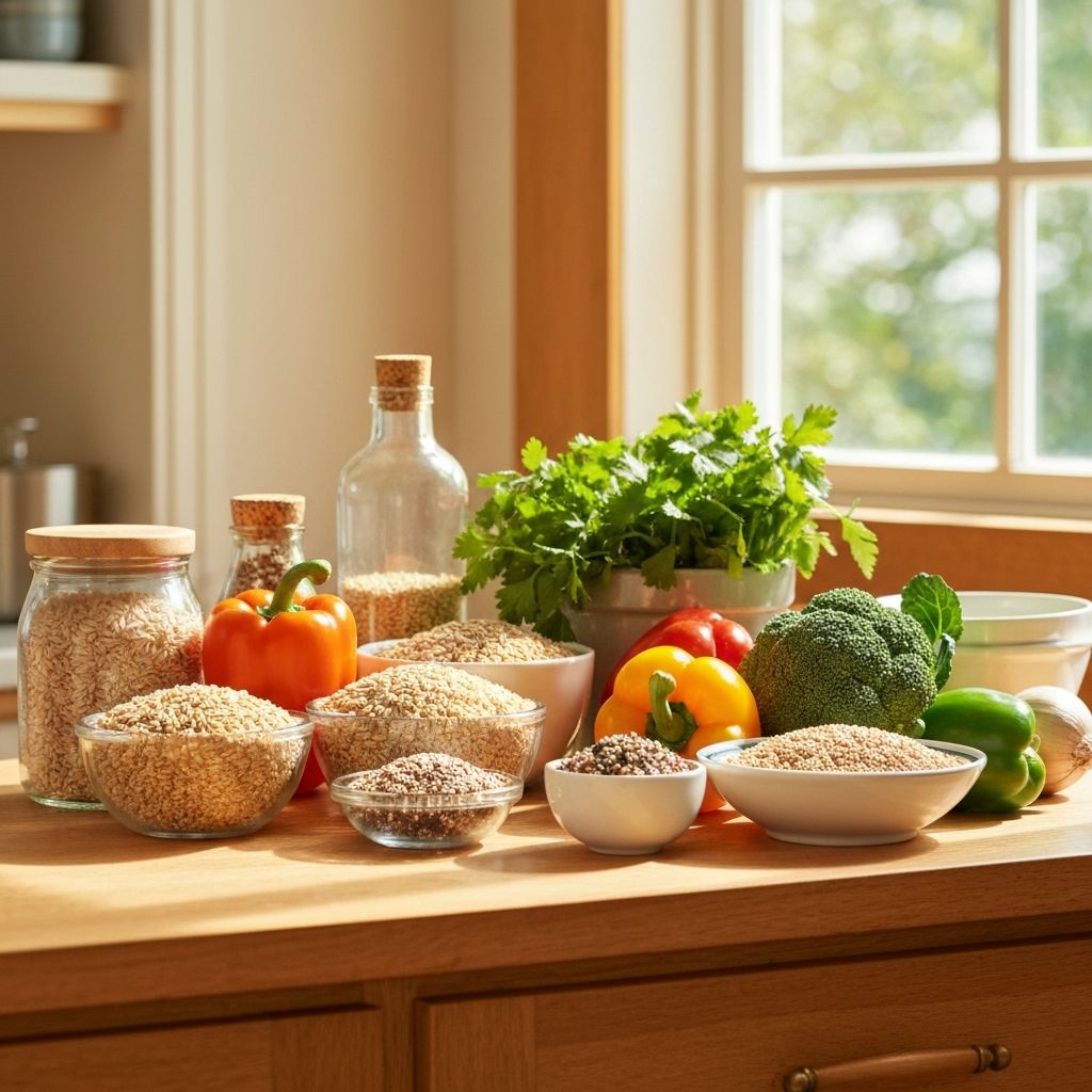 Alltägliche Lebensmittel